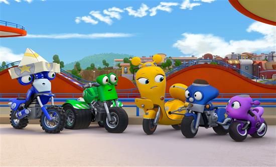 Rai Yoyo launches Ricky Zoom on air every day from Monday to Friday